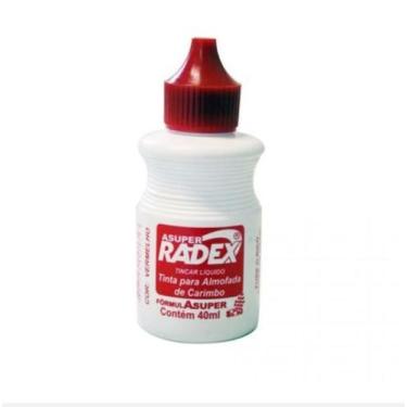 Imagem de Tinta Para Marcador Permanente Radex 40ml, Vermelho