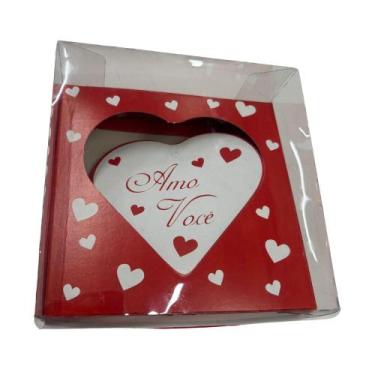 Imagem de Caixa Ovo de Colher Coração - Amor Você - Ideal para Presentes - 250g 