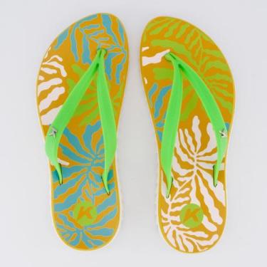 Imagem de Chinelo Kenner Ibiza Algas Feminino Verde, 39