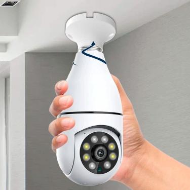 Imagem de Câmera Segurança Lâmpada 360 Wifi Ip Full Hd Visão Noturna