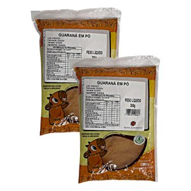 Imagem de Kit 2X: Guaraná em Pó Tainá Alimentos 200g