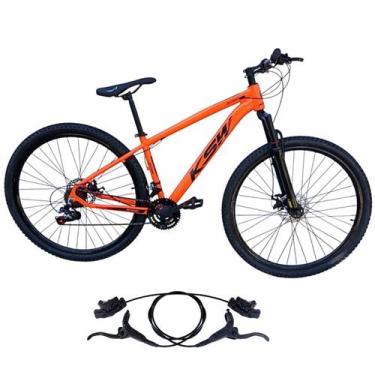 Imagem de Bicicleta Feminina Aro 29 Alumínio KSW XLT 100 21v Disco Hidráulico Su