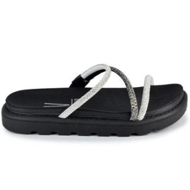 Imagem de Papete Feminina Vizzano 6459.118 Preta-Feminino