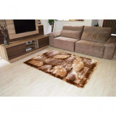 Imagem de Tapete Life Atlantis Shaggy 50mm Stonemix 200x300 Cm