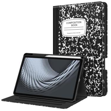 Imagem de Fintie Capa para Samsung Galaxy Tab S11 5G 11 polegadas modelo 2025 (SM-X730/X736B) com suporte para caneta S, capa traseira de TPU macio com visualização em vários ângulos com bolso, despertar