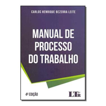Imagem de Manual de Processo do Trabalho - 04Ed/19