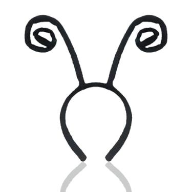 Imagem de Butterfly Antenna Headband Bug Headband Ladybug Attena Women Bee Costume Accessories for Kids Girls Adult Dress Up Festival Halloween Party Supplies