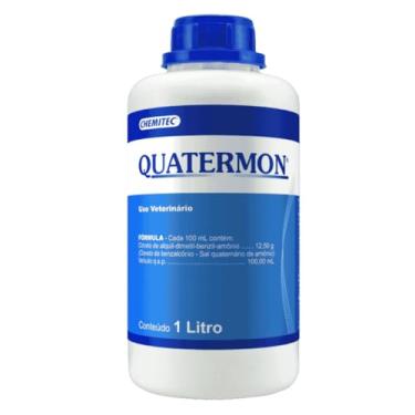 Imagem de Quatermon 1L Chemitec Higienização Ambientes Pecuários e Vet