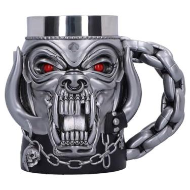 Imagem de Nemesis Now Tanque Motorhead Warpig 15,5 cm, resina, mercadoria Motorhead oficialmente licenciada, caneca de cerveja Motorhead, fundida na melhor resina, habilmente pintada à mão, inserção removível