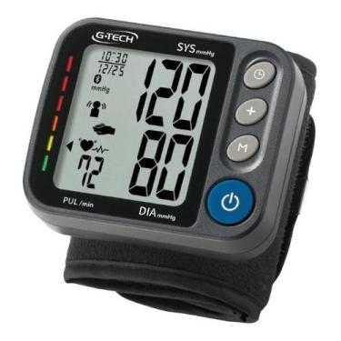 Imagem de Aparelho Medidor De Pressão De Pulso G-tech Smart Com App Gp 480