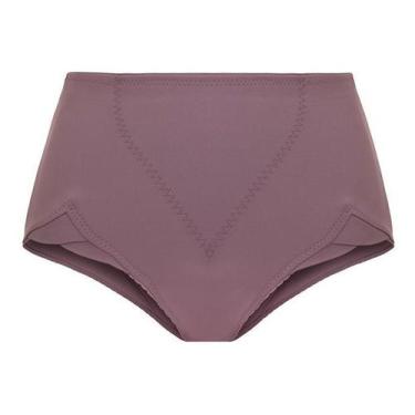 Imagem de Modelador Cinta Abdominal Elegance Duloren - Ref. 114195, M, Beringela
