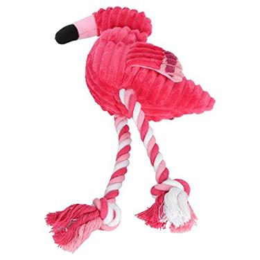 Imagem de Tnfeeon Brinquedo de Pelúcia Macio Interativo Com Material de Chiado e Veludo cotelê, Suave para Os Dentes para Cães Pequenos, Tamanho Perfeito para Buscar e Brincar