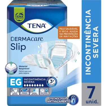 Imagem de Fralda Geriátrica Tena Dermacare Slip EG 7 unidades