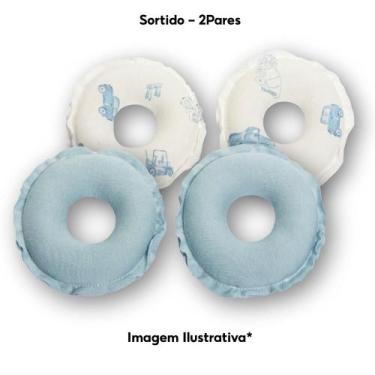 Imagem de Kit Rosquinha de Amamentação Lavável Macia 100% algodão - 004 MARKETPL