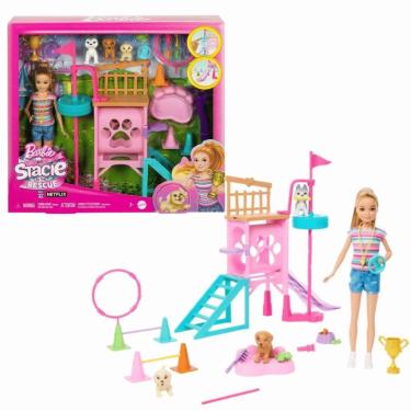 Imagem de Boneca Barbie Stacie Resgate E Treinadora De Pets 3+ Mattel