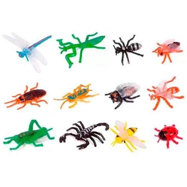 Imagem de Kit animais Insetos variados 10 peças - ZEIN