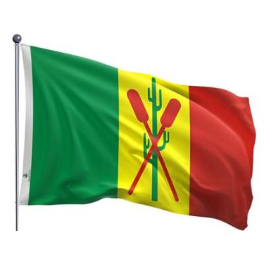 Imagem de Bandeira do Município de Petrolina Dupla Face Estampada Tamanho 90x128