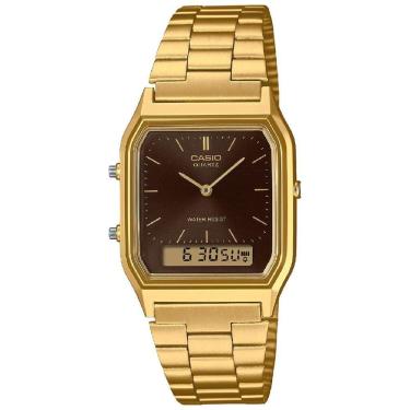 Imagem de Relógio Casio Vintage Aq-230ga-5amqydf Dourado