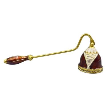 Imagem de BLWOTMOR Apagador de Velas Vintage em Metal com Cabo Longo, Decorativo E Feito à Mão.