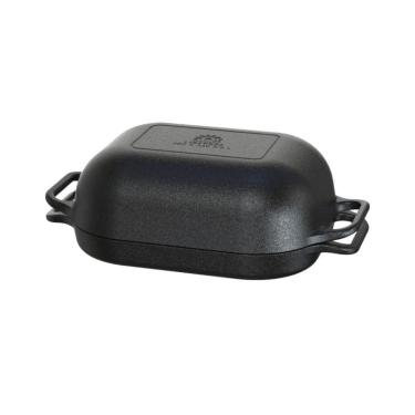 Imagem de Assadeira Tampa Ferro Multiuso Levain Pão Rosca 33X26Cm