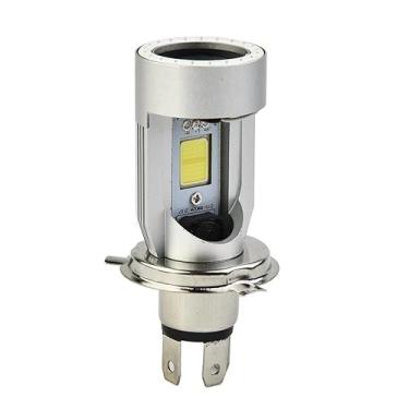 Imagem de Lâmpada De Led H4 Com Angel Eye Para Farol De Moto Bivolt