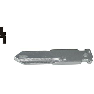 Imagem de Blank Da Chave Sem Segredo Clio 2 Após 99 - Perfil Tradicional