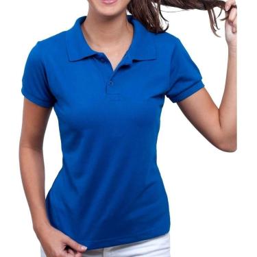 Imagem de Camisa Polo Feminina Camiseta Gola Atacado Uniforme Piquet-Masculino