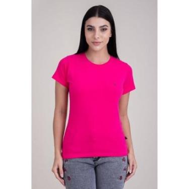 Imagem de Camiseta Feminina Texas Farm - Cf169 - Rosa Pink - M-Feminino