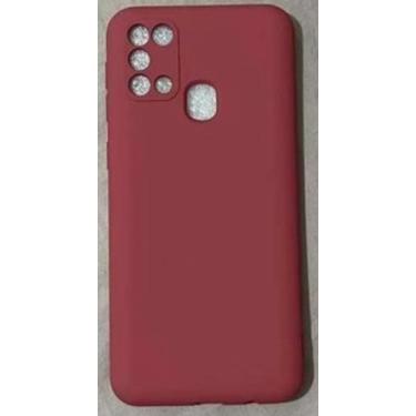 Imagem de Capa Capinha M31/M315/M21S da Samsung Silicone Aveludado - CC, Vermelh