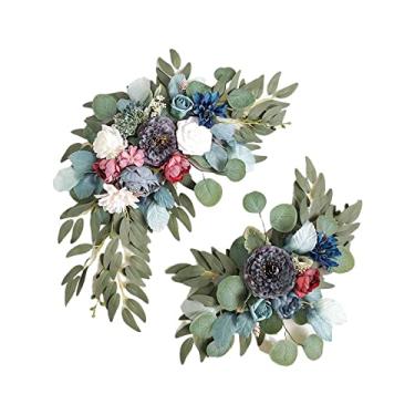 Imagem de Generic Conjunto de Brindes de Flores Artificial, Decoração Elegante de Flores de de Casamento, Adequado para chá de Panela, Festa de Aniversário, Decoração de Casa, Feito de Pano de Seda (165.00)