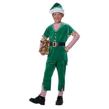 Imagem de California Costumes, Fantasia infantil de elfo alegre, Verde, G