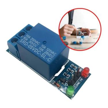 Imagem de Relé 5v 1 Canal Módulo 02166 Para Arduino E Automação - Minymix