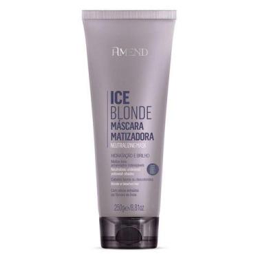Imagem de Mascara Matizadora Amend Ice Blonde 250g