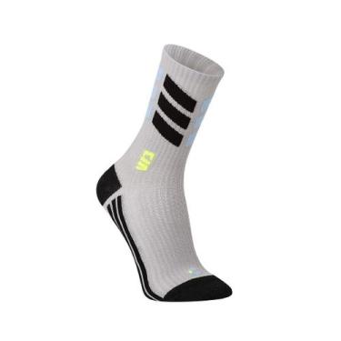 Imagem de Meias Cano Longo Poliamida Academia Corrida Treino Esportes - Cia Da M