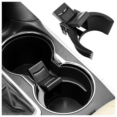 Imagem de Suporte de copo de carro OEM # 55618-0E200-C0, divisor de inserção de suporte de copo de console central de carro compatível com Toyota 2014-2019 Highlander, acessórios automotivos para carro (55618