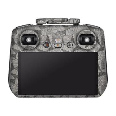 Imagem de Capa antirriscos RC 2 para controle DJI RC2 decalque película para controle remoto AIR3 capa adesiva acessórios de equipamento de vídeo fotográfico (triângulo titânio, para DJI RC2)