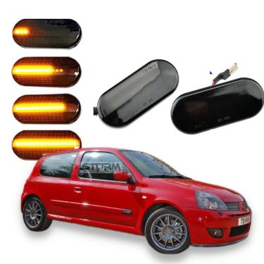 Imagem de Par De Pisca Seta Sequencial Renault Clio Dinâmica Luz Led