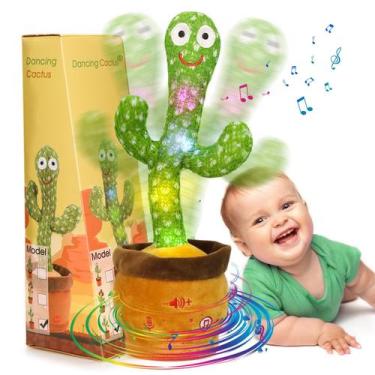 Imagem de Talking Dancing Cactus Toy Emoin para crianças com gravação