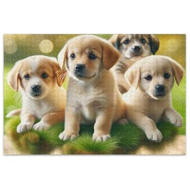 Imagem de Quebra-cabeças fofos para adultos, 1000 peças, brinquedo de arte, trabalhos de arte, quebra-cabeças difíceis, presentes para amantes de família