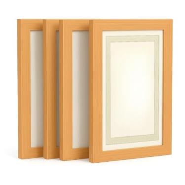 Imagem de Molduras Para Quadros Com Acetato e Fundo mdf,porta retrato,porta retrato parede (carvalho)