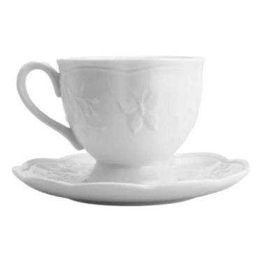 Imagem de Xicara de cha lyor new bone butterfly flower 200ml  220127 porcelana, 