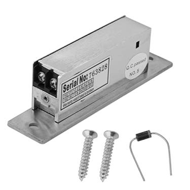 Imagem de Generic Fechadura Elétrica de Porta Estreita, Tipo Estreito, Fechadura Elétrica Ajustável, Escritório para Porta de Balanço, Controle de Acesso Doméstico