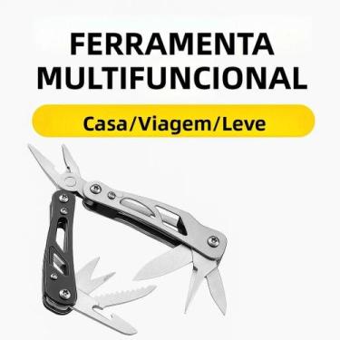Imagem de Canivete Multifuncional Portátil Dobrável Para Camping, Hiking, Pesca 