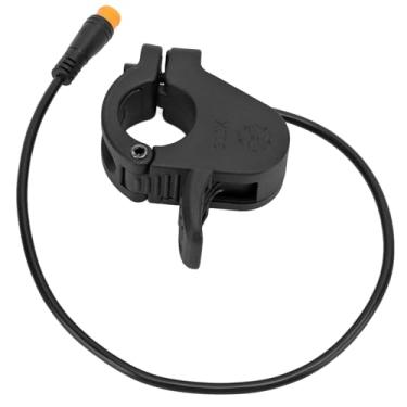 Imagem de HUIOP Acessório para Bicicleta Elétrica Acelerador de Polegar 300X Peça de Conversão do Acelerador Regulador Velocidade Com Conector à Prova D'água, Feito PC Alta Dureza e