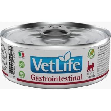 Imagem de Ração Úmida Farmina Vet Life Gastrointestinal Lata Gatos 85g