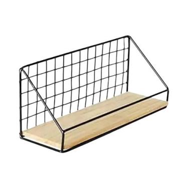 Imagem de Prateleiras De Ferro Montadas Na Parede Para Quarto, Criativas, Com Ce