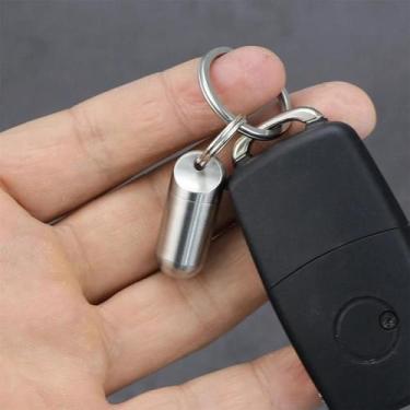 Imagem de Porta-Medicamentos Mini Portátil À Prova d'Água Caixa De Cápsulas Em A