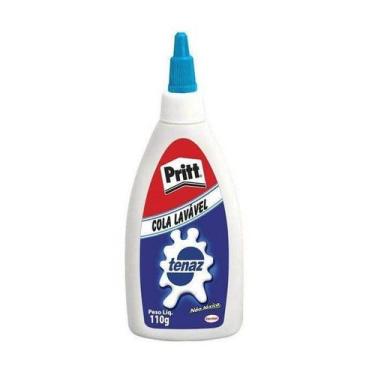 Imagem de Cola Líquida Com 110g Tenaz Pritt Branca