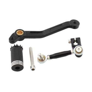 Imagem de Dynwave Kit de substituição de alavanca de câmbio, pedal de freio e alavancas de pé de alto desempenho para 1200, Preto