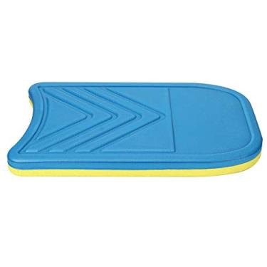 Imagem de Mingzhe EVA Camada Dupla Nadar Placa de Água Seaside Kickboard Training Aid Amarelo Verde Azul 15,2 X 10,8 X 1,2 pol. 16,9 11,4 1, pol. (Amarelo Azul)